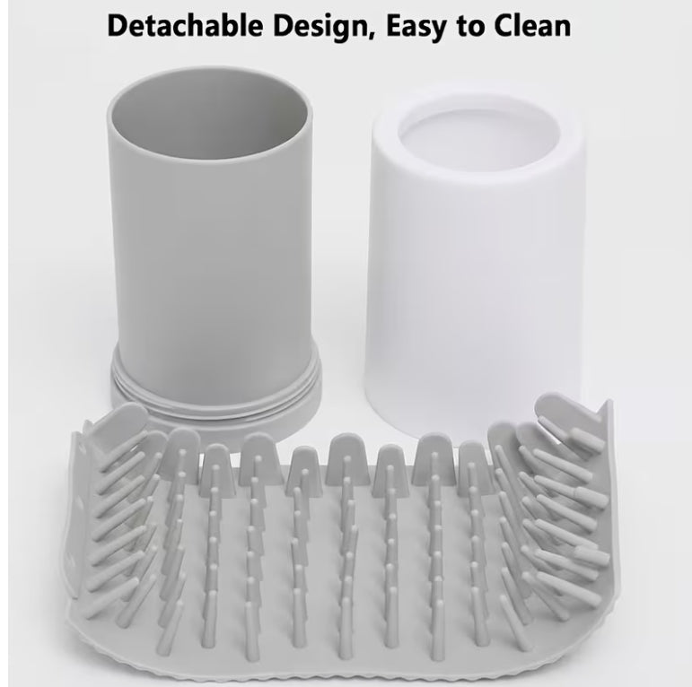 A medium-sized dog paw cleaner, dog paw foot washer, comfortable pet cleaning brush cup, pet foot cleaning set, dog paw protection set
