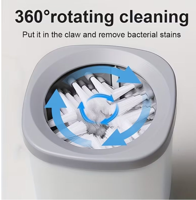 Pet Care Supplies, 1200mAh Battery, USB Charging, Pet Cleaner - Gentle Nourishment, Pet Foot Washer Suitable for Small to Medium Pets - Convenient for Indoor and Outdoor Use, Hygienic Solution for Healthy Paws Anytime, Anywhere - Dog and Cat Paw